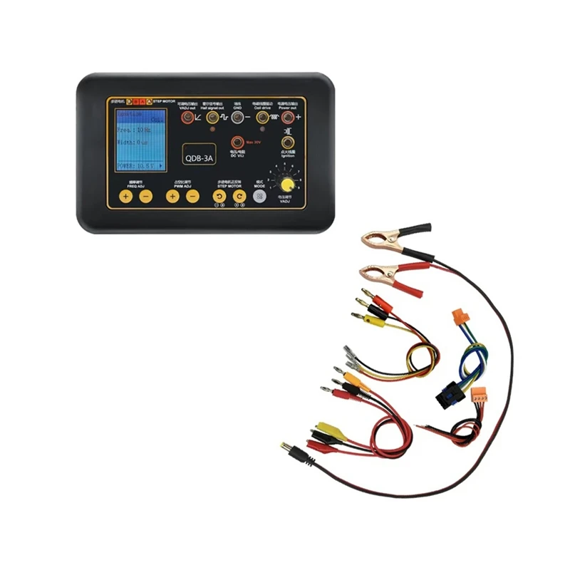

AFBC QDB3A Auto Ignition Coil Tester Car IAC Idle Stepper Motor Solenoid Valve Injector Actuator Fault Detector Driver