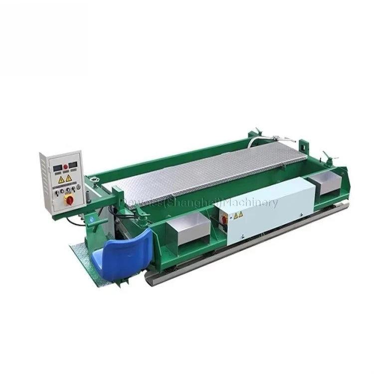 Fully Automatic Hydraulic Drive Soccer Field Paving Equipment Rubber Granule Paver Campus Refreshing Plastic Runway Pave Machine
