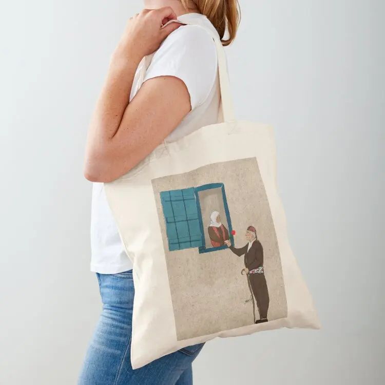 

kurdish love in old age Tote Bag canvas tote eco pack tote bag canvas Handbags women