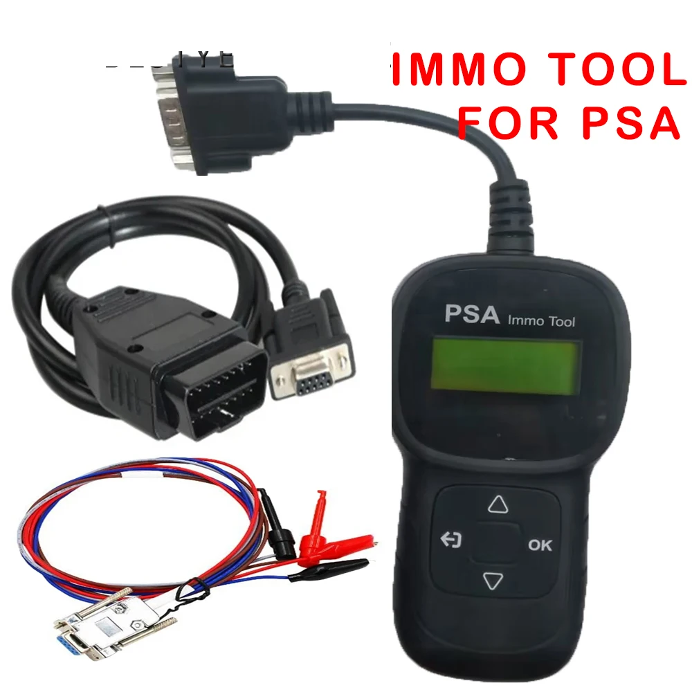 

IMMO Tool for PSA Pin Code Mark Key Simulator For Peugeot Cit-roen 2001-2018 Caculator Program Accessories IMMO Emulator Reader