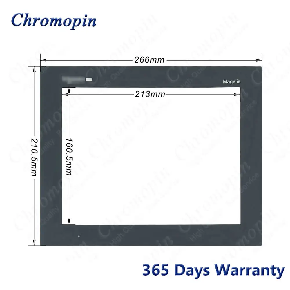 Imagem -03 - Painel de Tela de Toque Digitalizador de Vidro para Schneider Hmigto5310 Hmigt05310 Touchpad com Película Protetora de Sobreposição Hmigto5310