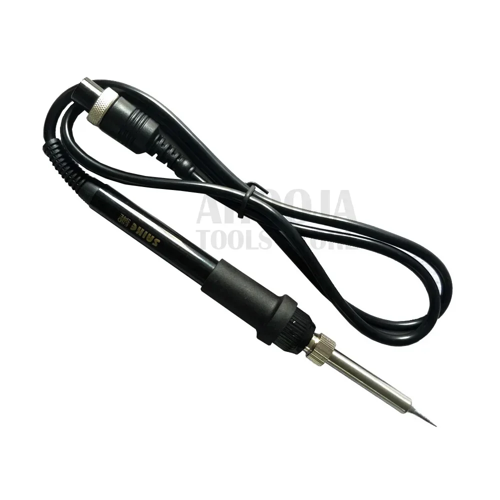 Saike 907 Replace Electric Soldering Iron Handle + 10pcs Welding Head For Saike 852D 909D 936 937 8858 Rework Station