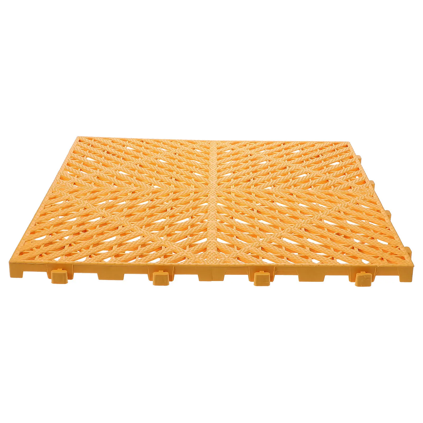 

Car Wash Floor Grate Plastic Heavy Duty Interlocking Non Slip Drainage Tiles Garage Floor Protector Pad Plastic Grate