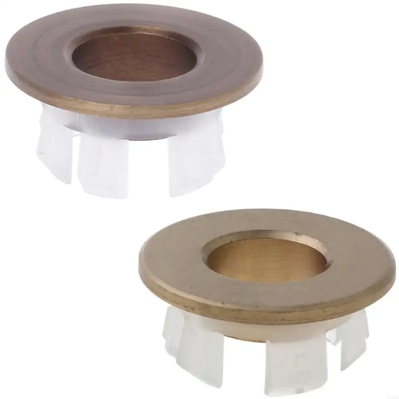 

896A Bathroom Basin Sink Overflow Cover Six-foot Round Insert Ring Hole