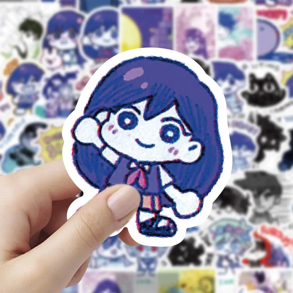 Рисунок 6 - Наклейка Omori аниме Aubrey Kel Hero Basil Mari