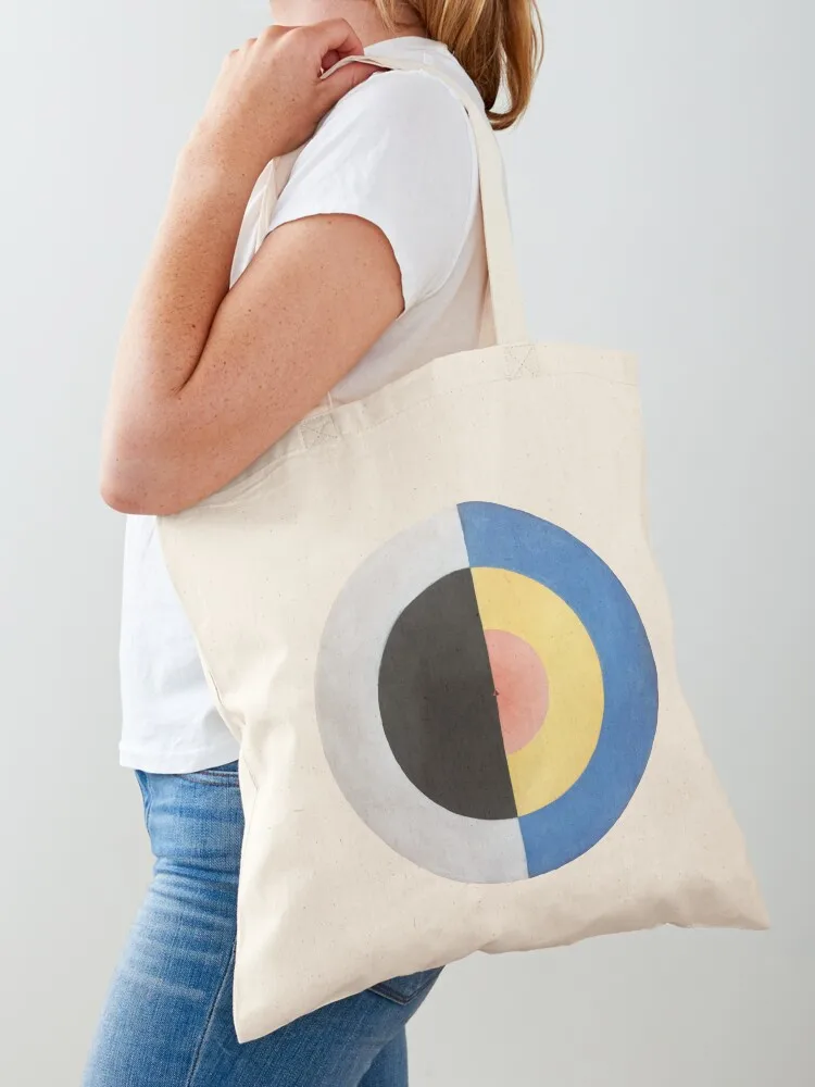 

Hilma af Klint - Adulthood, Geometry Art Tote Bag personalized tote bag Eco bag Women's beach bags Beach