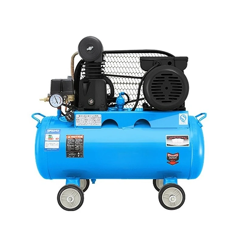

Belt air compressor industrial grade high pressure air pump auto repair paint piston air compressor 220v single double cylinder