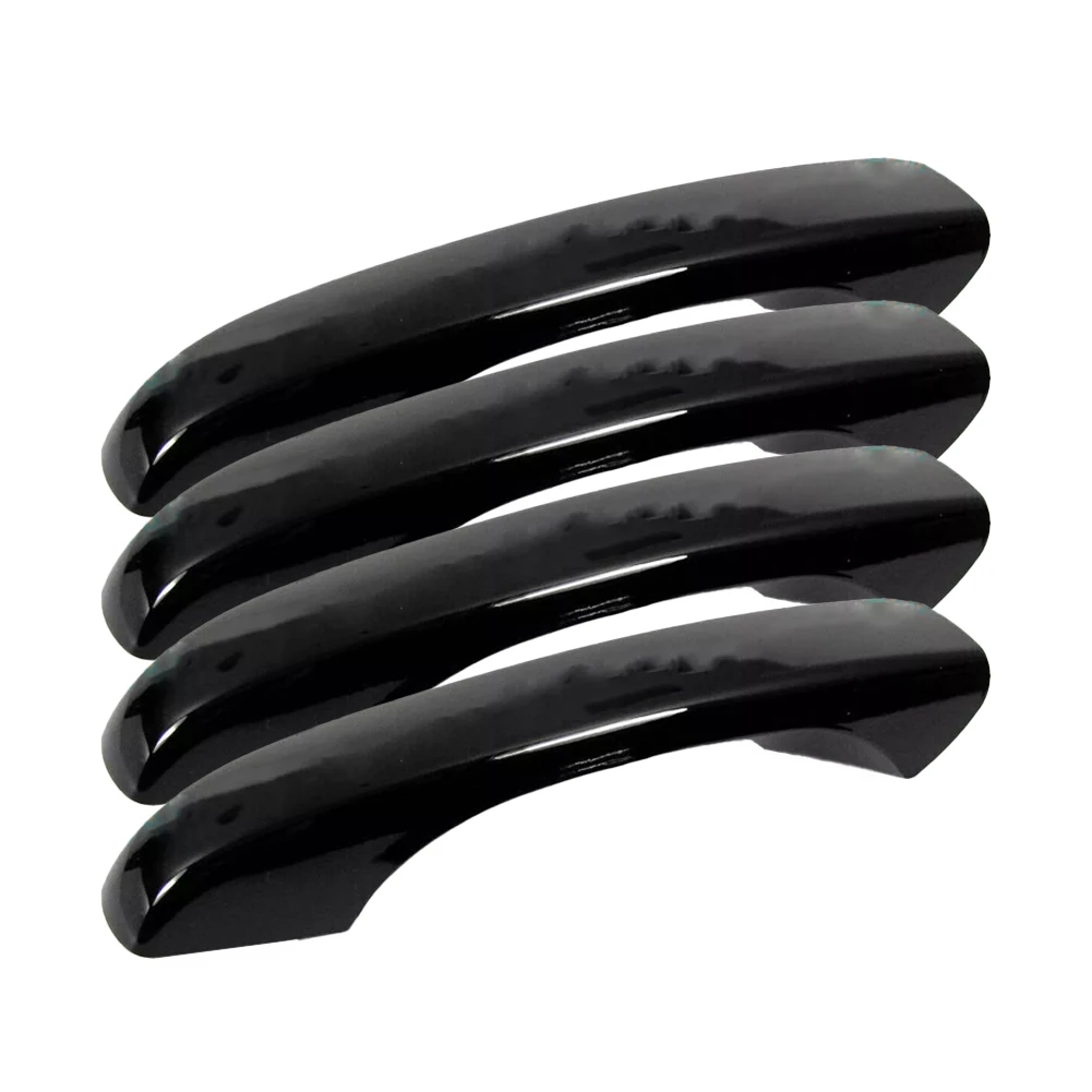 

Bright Black Bright Black Door Handle Covers Stylish Door Handle Covers Weather Resistant Gloves Automotive Accessories
