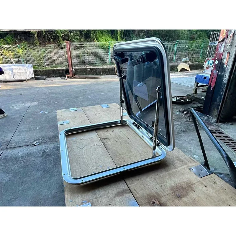 High Quality Hot Selling Marine Porthole Square Windows for Yacht Ship-Boat Accessories Steel & Aluminium