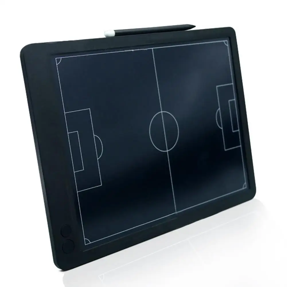 Tablero electrónico de entrenador de fútbol Premium con bolígrafo óptico, equipo de entrenamiento de baloncesto, pantalla grande Lcd de 15 pulgadas,