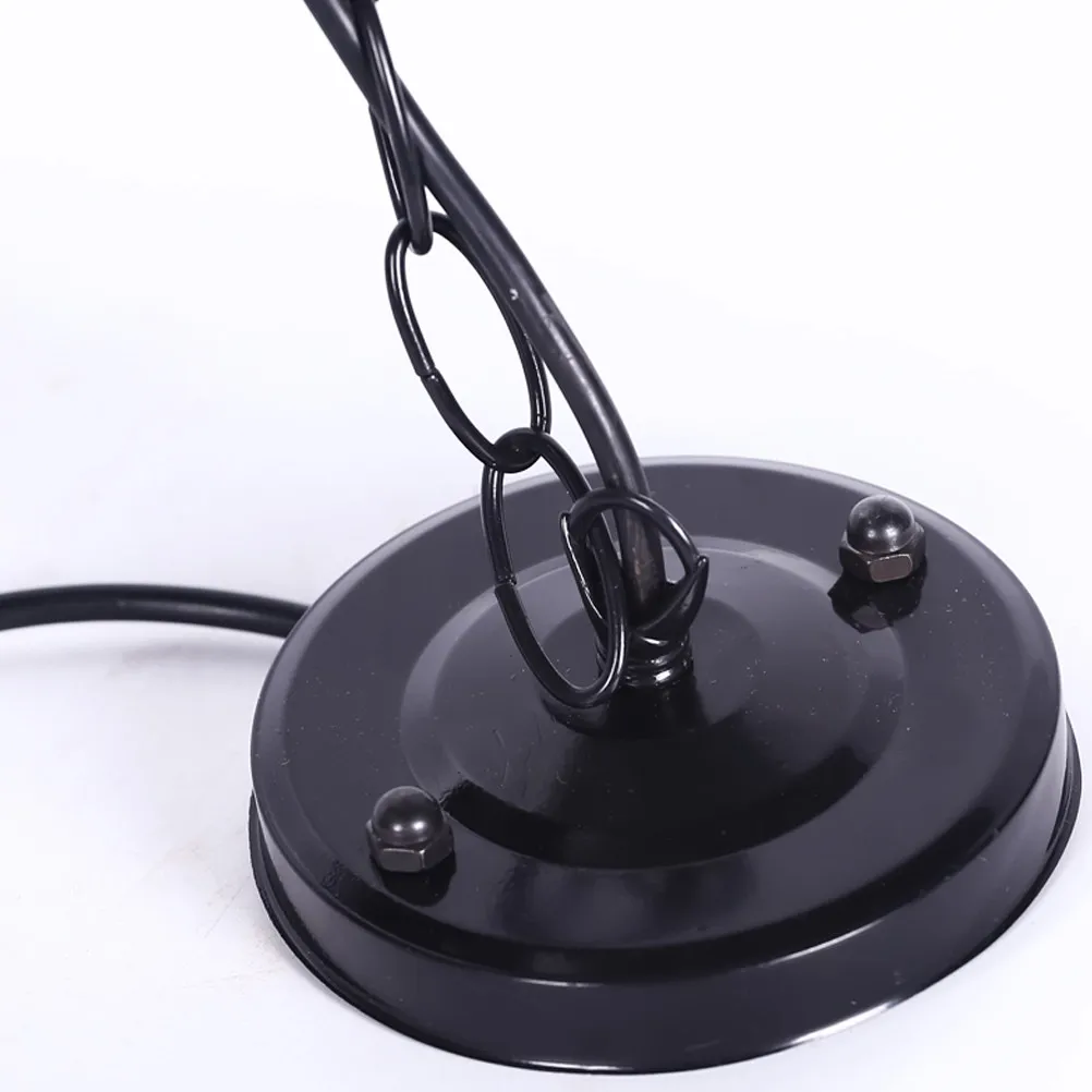 

2Pcs Ceiling Light Suction Plate Nordic Style Practical Metal Lamp Plate for Bedroom Living Room Office Decor Light Ornaments