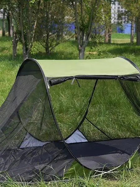 portable-outdoor-camping-tent-quick-open-mesh-mosquito-proof-foldable-wilderness-survival-shelter-single-layer-dome-tent