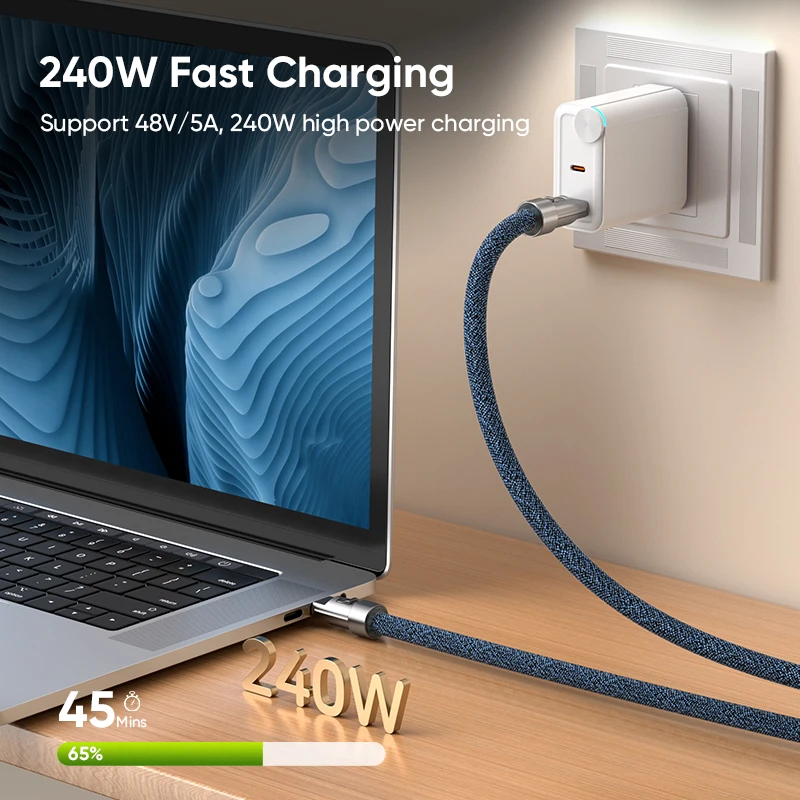 كابل USB C قصير إلى النوع C، سلك شحن سريع لسلسلة المفاتيح المحمولة، سلك حبل المعصم لهاتف iPhone 17/16، iPad، Samsung Galaxy S23 #2