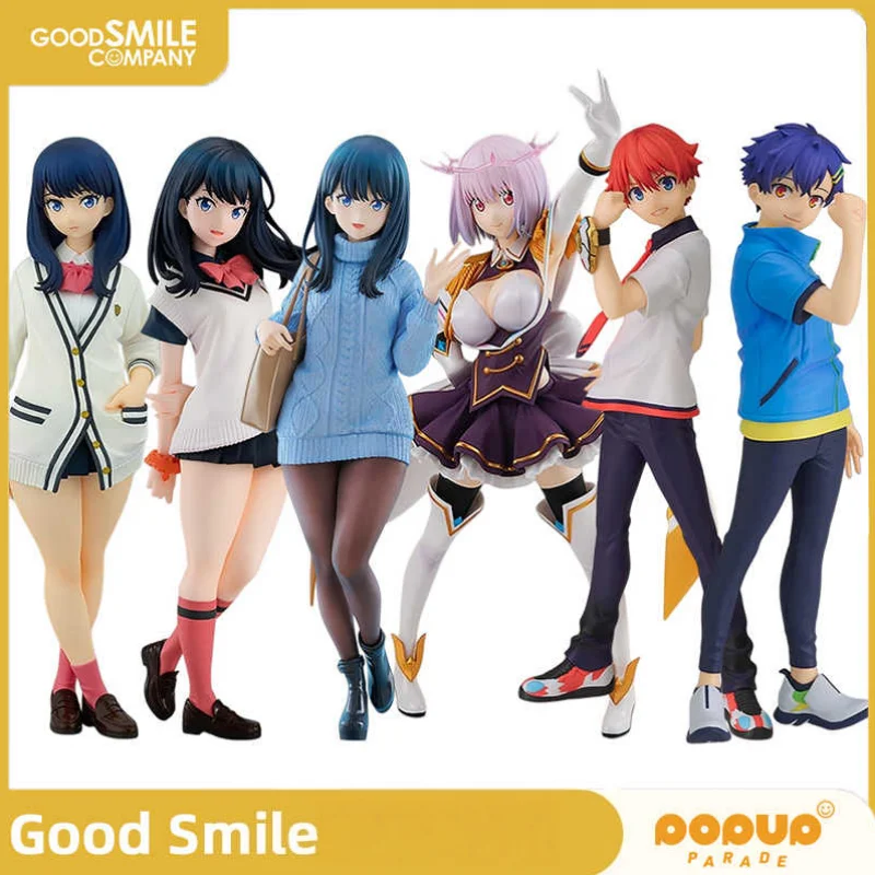 

Специальное предложение Оригинальный GSC POP UP PARADE SSSS.GRIDMAN Takarada Rikka Date Style Ver. Аниме-фигурка размера L, модель куклы, игрушка