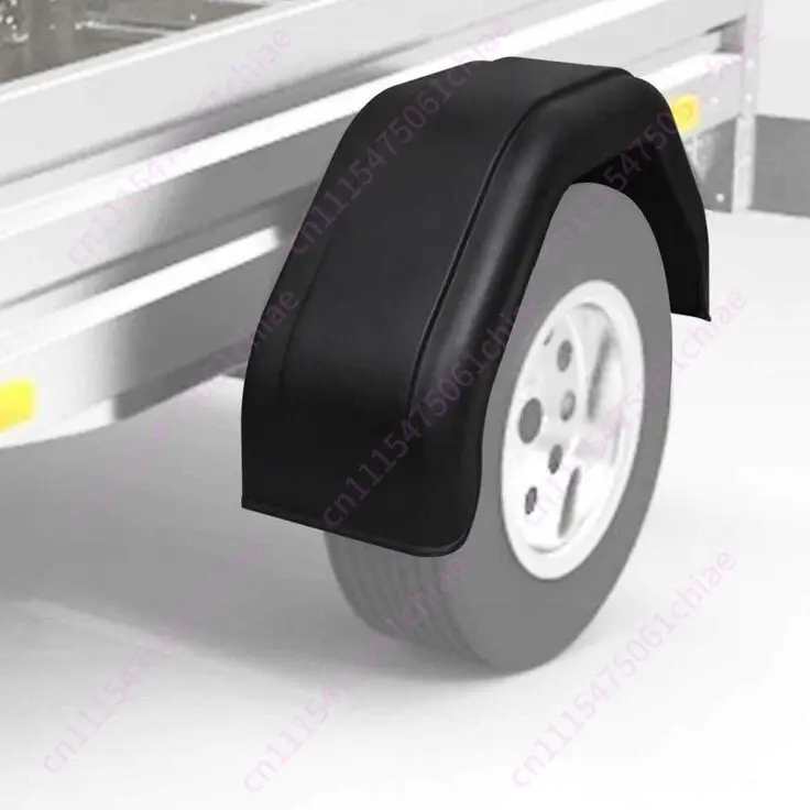 1PC Trailer Plastic Mudguard Fender Cover for Single Wheels 14