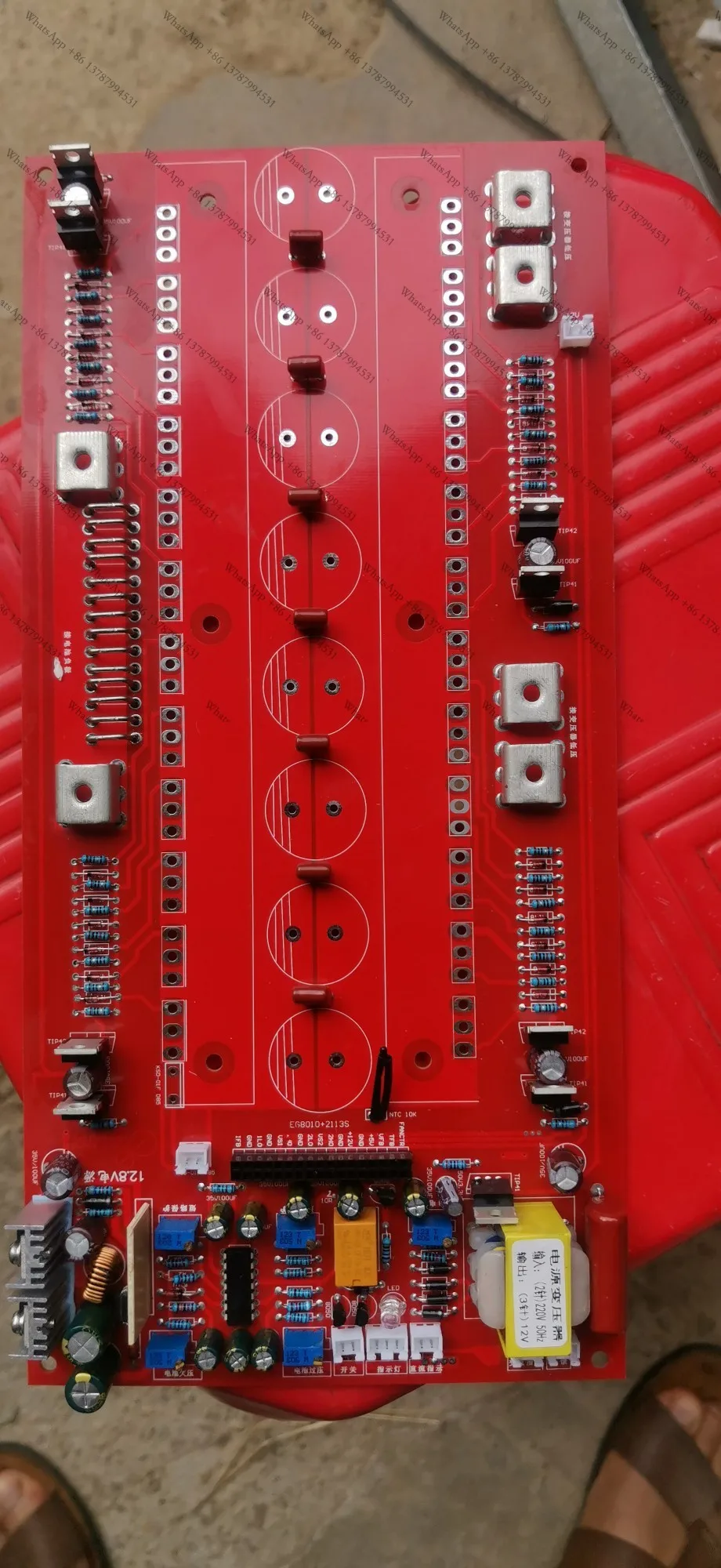 semi-finished-parts-of-main-board-of-24-tube-sine-wave-inverter