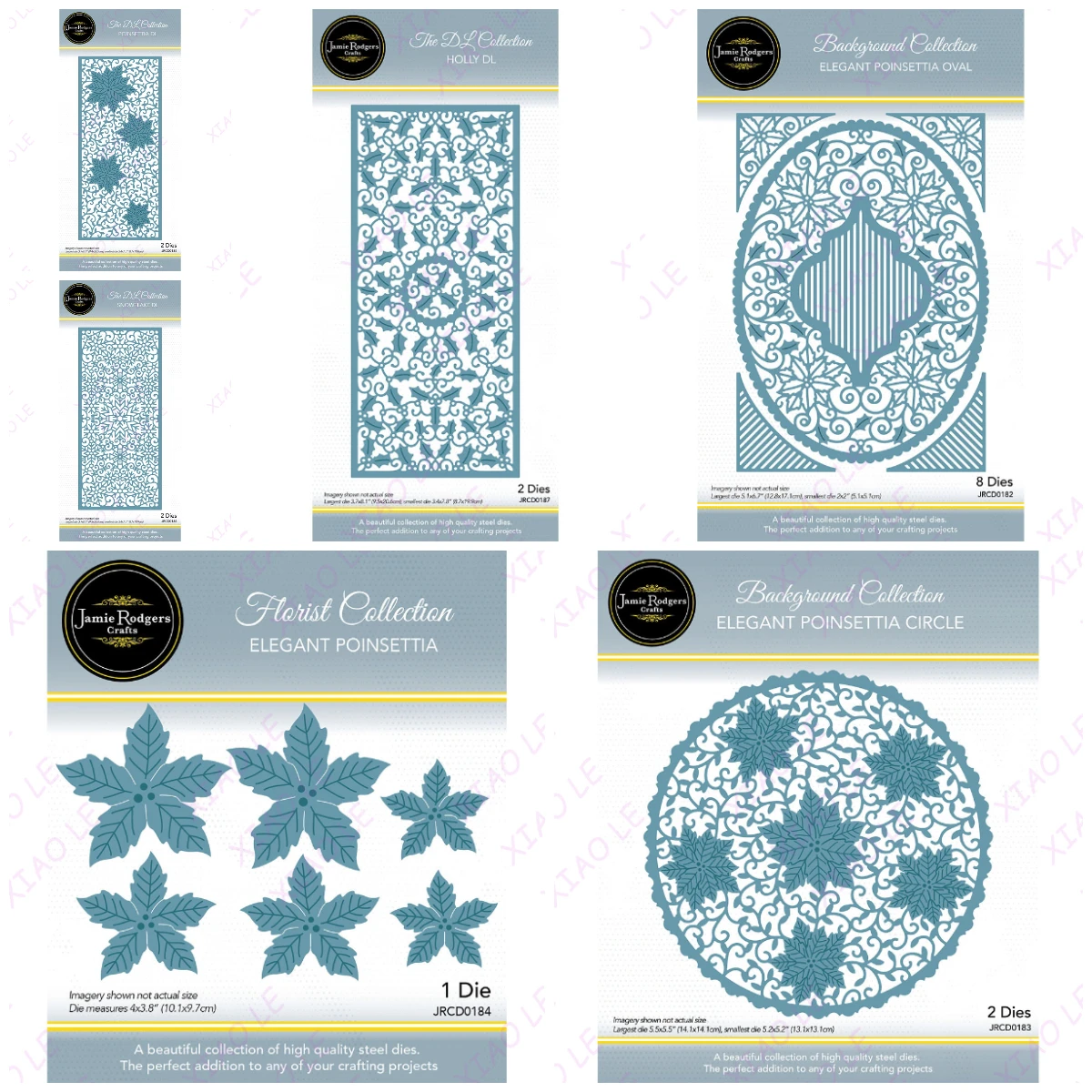 عيد الميلاد ندفة الثلج أنيقة البونسيتة الحرفية المعادن قطع يموت Diy بها بنفسك سكرابوكينغ ورقة كرافت اليدوية جعل ألبوم بطاقة النقش