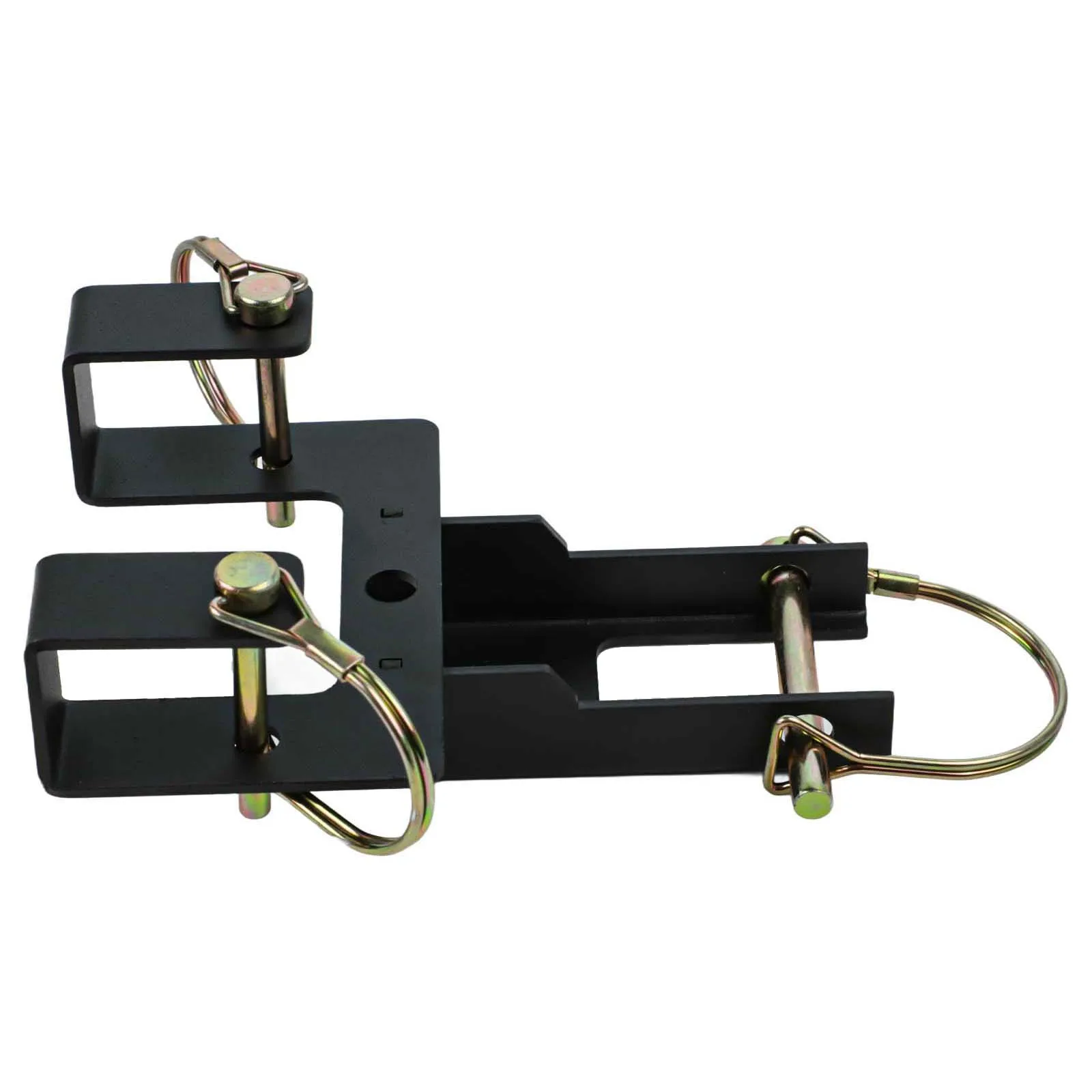 Black Matte Garbage Bin Traction Support Hook For Wheeled Garbage Cans Lawn Trailer All Terrain Outdoor Cleaning Gadget