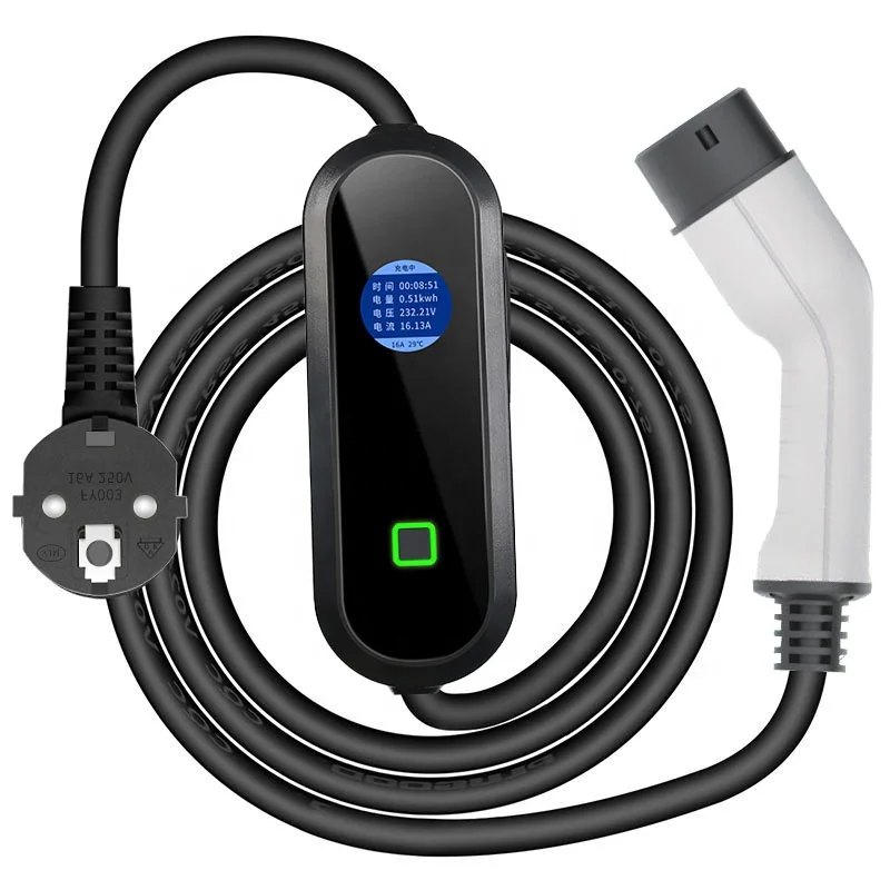 

Custom DIBOEV 16A 32A Mode Level 2 Wallbox Type2 AC EV Charger Portable EVSE 7KW Portable EV Charger 7 KW Electric Vehicle Car C