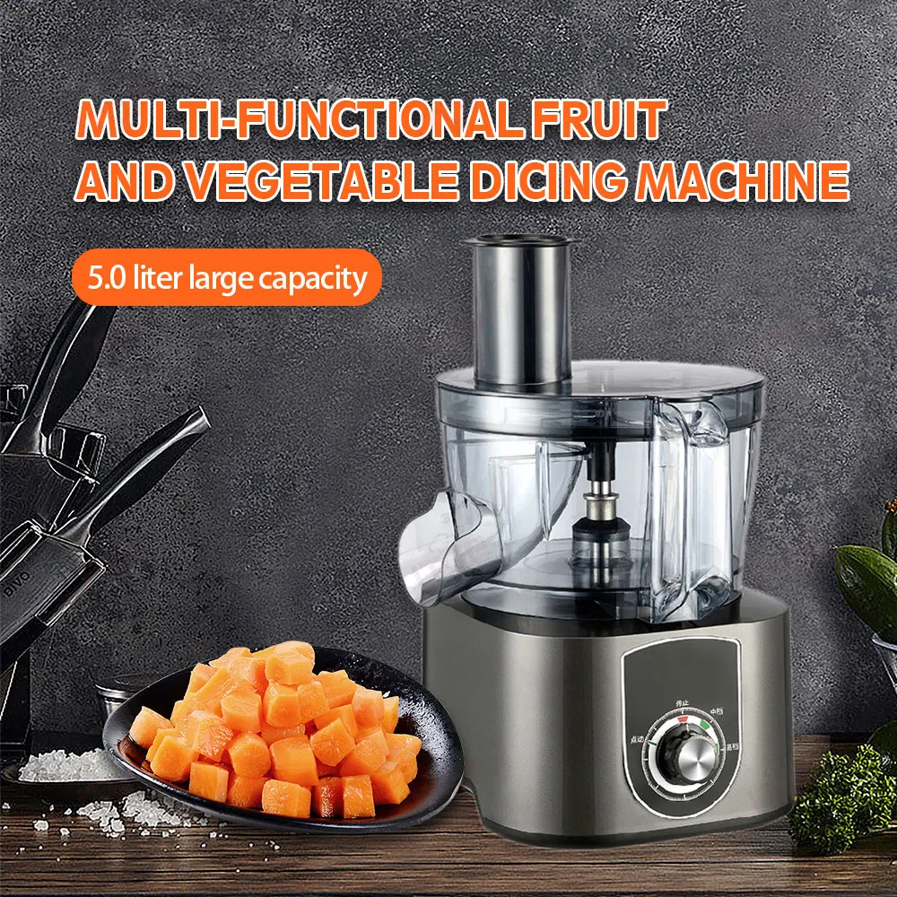 

ITOP VE5 Multi-functional Fruit and Vegetable Dicing Machine 5L Large Volume Dicing Maker Vegetable Cutter Slicer Dicer