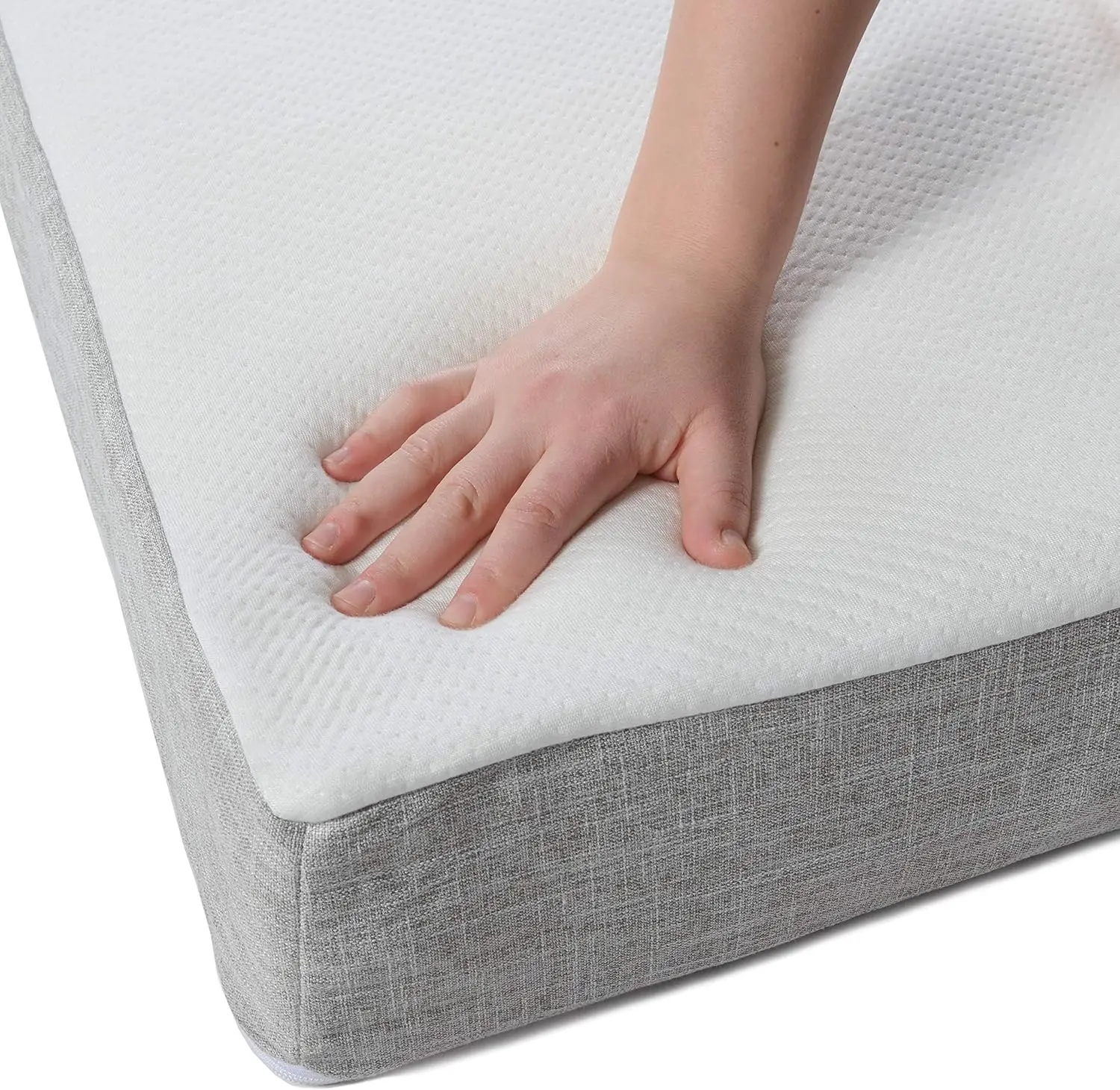 5 po. Matelas en mousse à mémoire de forme pour lit superposé, lit de jour, lit gigogne ou lit pliant, remplacement, 1 paquet