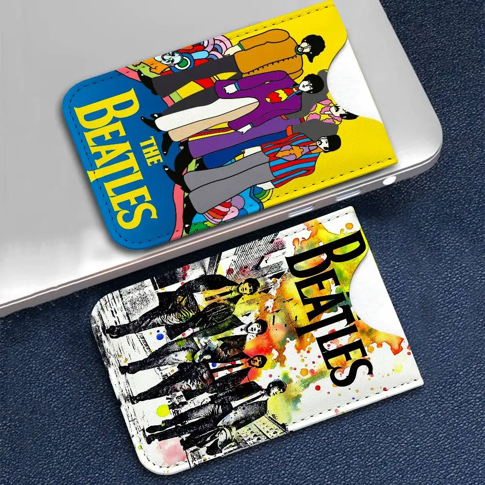 Vintage Popular Rock Band The B-Beatles Credit ID Business Card Holder, Practical Pocket Gift for Outdoor Driving & Daily Use