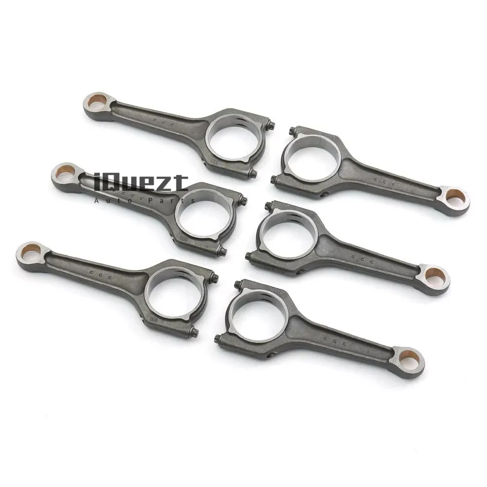 

6x Connecting Rods Φ20mm Set for BMW 323i 325i 525i Z4 E90 E92 E60 E85 N52 2.5L Naturally Aspirated