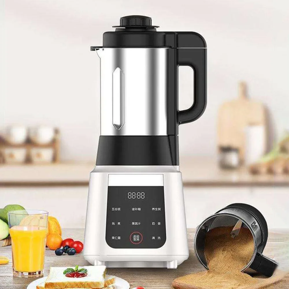 Liquidificador automático doméstico inteligente multifuncional máquina de leite de soja liquidificador