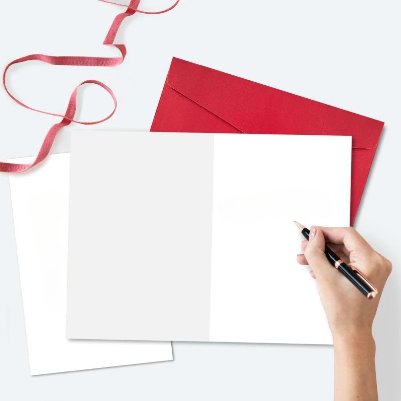 9 pçs cartões de dia dos namorados simples e criativo presentes do dia das mães bênçãos mensagem decoração cartões com envelopes