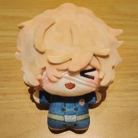 아이덴티티 5 화재 조사관 속성 10cm 면 인형 Q 버전 인형 고급 인쇄 인형 펜던트