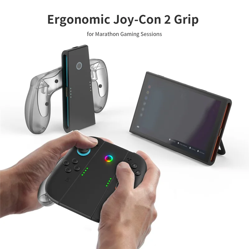 【Nur kaufen】 Multifunktions-Controller-Ladestation-Griffadapter für Switch 2 Joycon-Ladegerät Typ C für Nintendo für Switch 2 Accesso