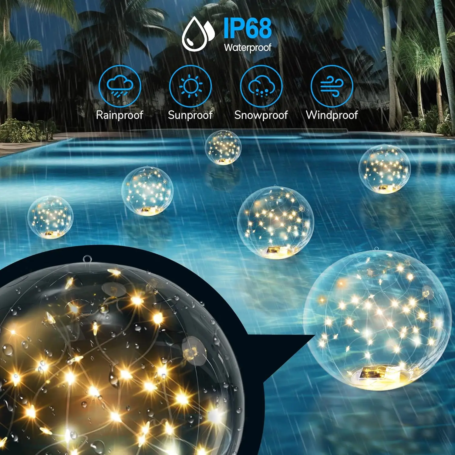 Solar Floating Pool Lights, 14