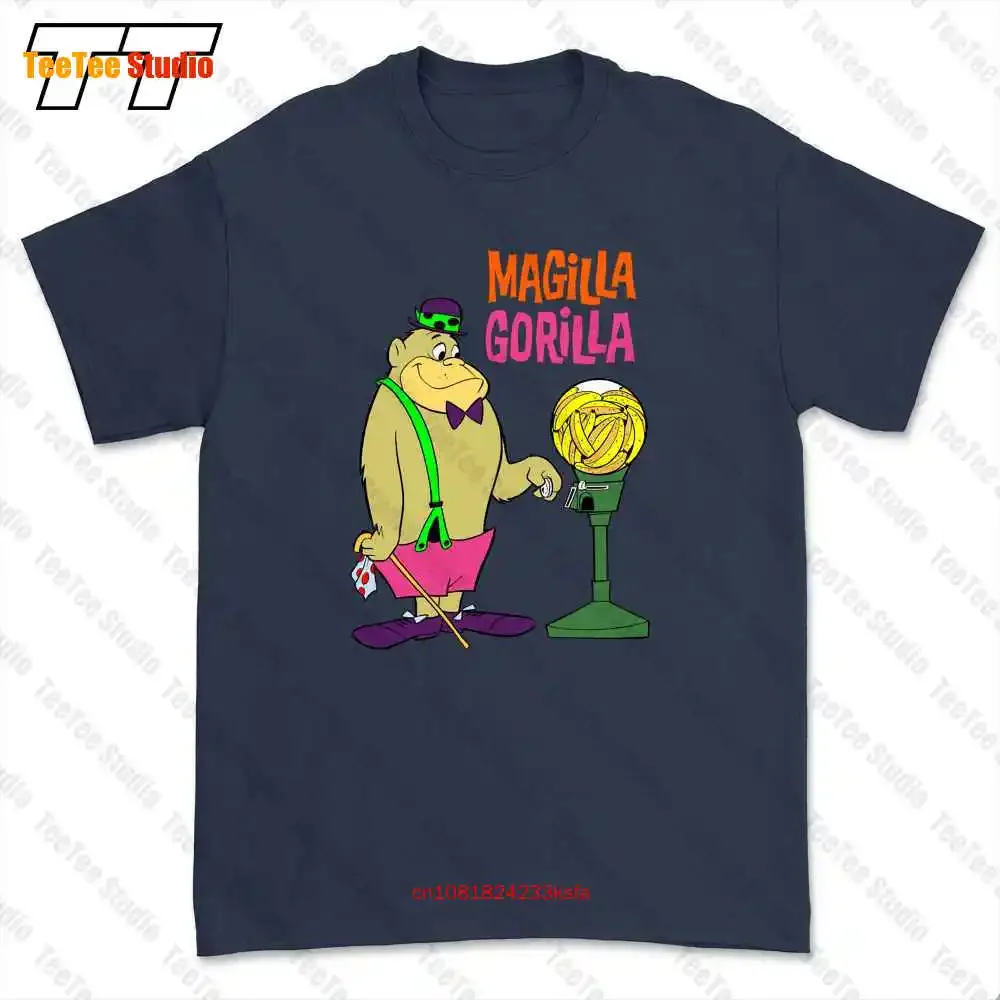 Magilla Gorilla Captain Divertente Cartone Anni T-shirt Tee CPBH