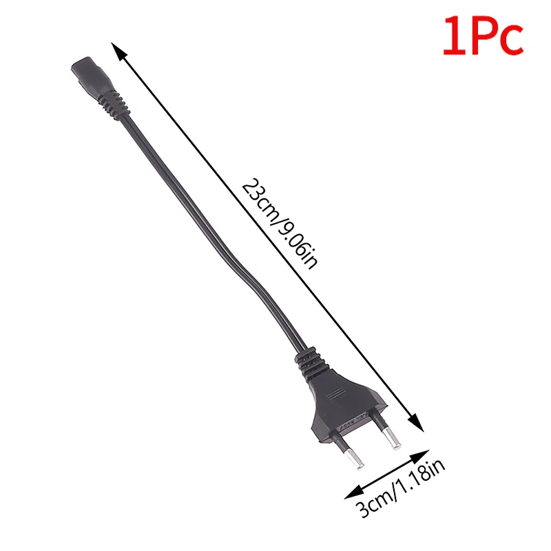 1Pc EU 220V AC Charging Cord Universal For Rechargeable Flashlight 1101 1106 1108 Charging Cable For Strong Light Flashlight.
