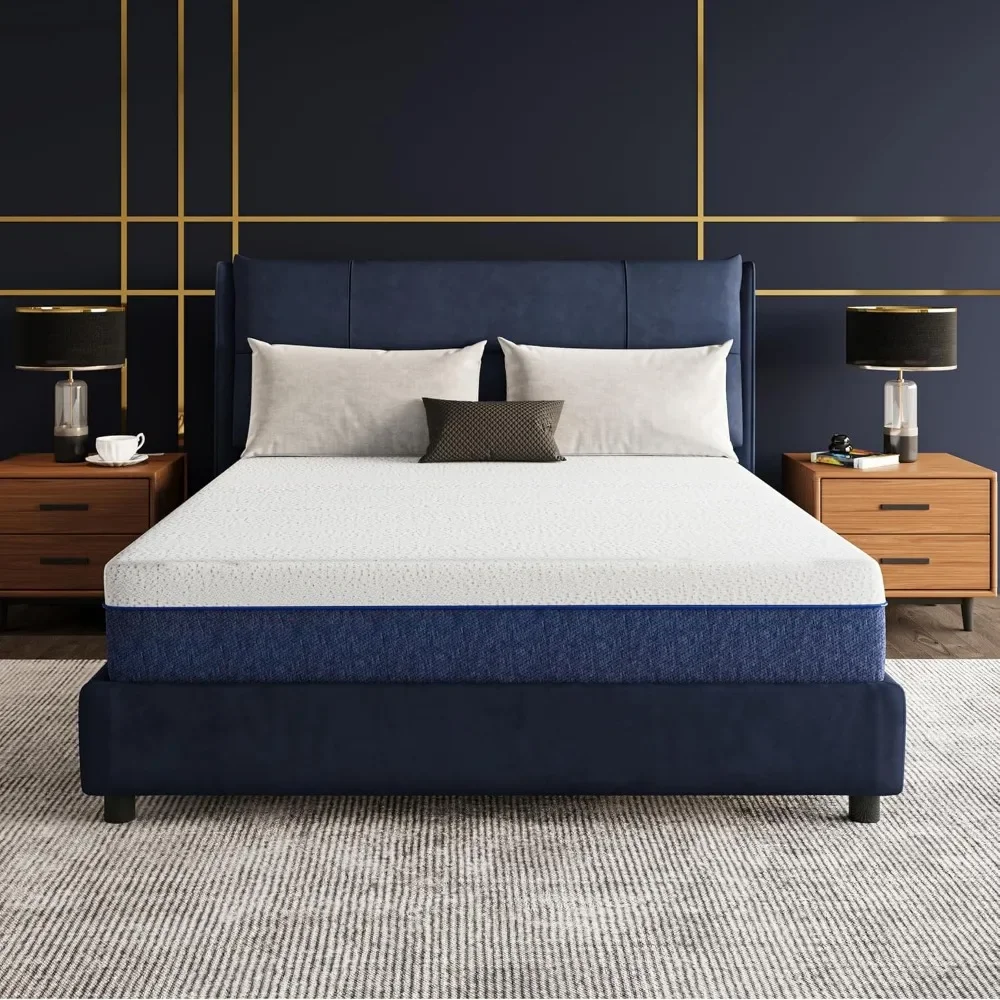 

12 Inch Twin XL Mattress for Kids, Gel Infused Charcoal Memory Foam, Medium Firm Mattress in a Box, Cooling & Breathable