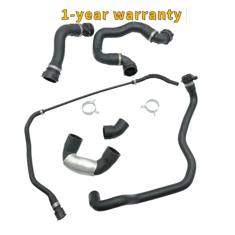 

11537585023 17128570061 17127604542 Radiator Coolant Water Hose Pipe Kit 6 Hoses Fits for BMW 135i 335i 335xi 2007-2010