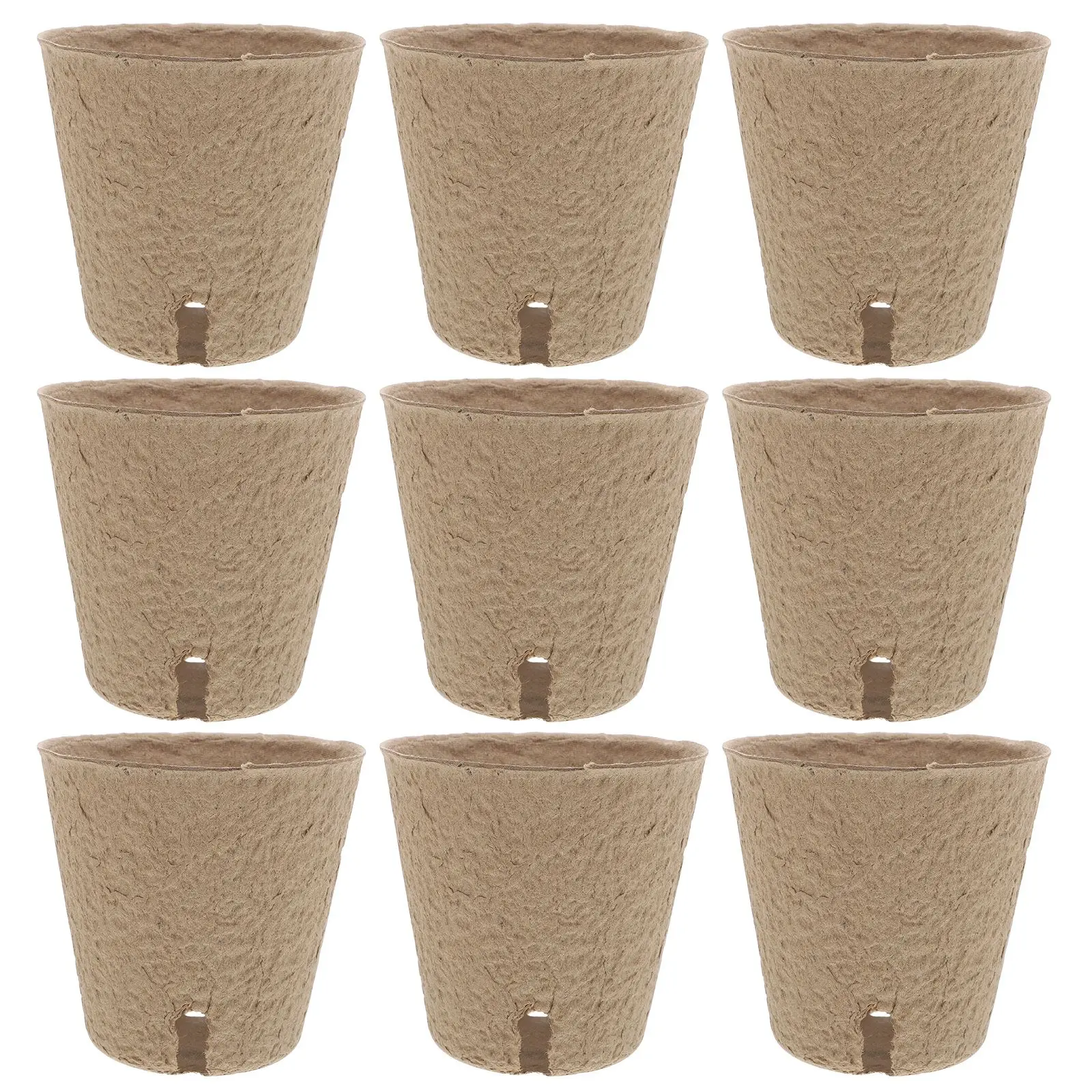 

50 PCS Nursery Cup Set Mini Pot Pots for Plants Start Germination Paper Planter Growers Child