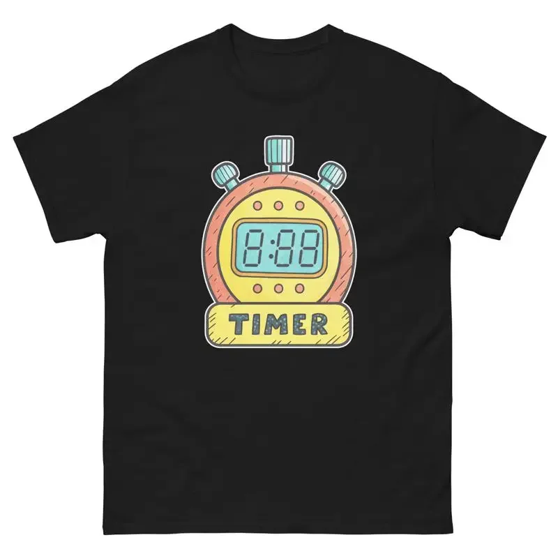 Timer Party Supplies Items Birthday Event T Shirt