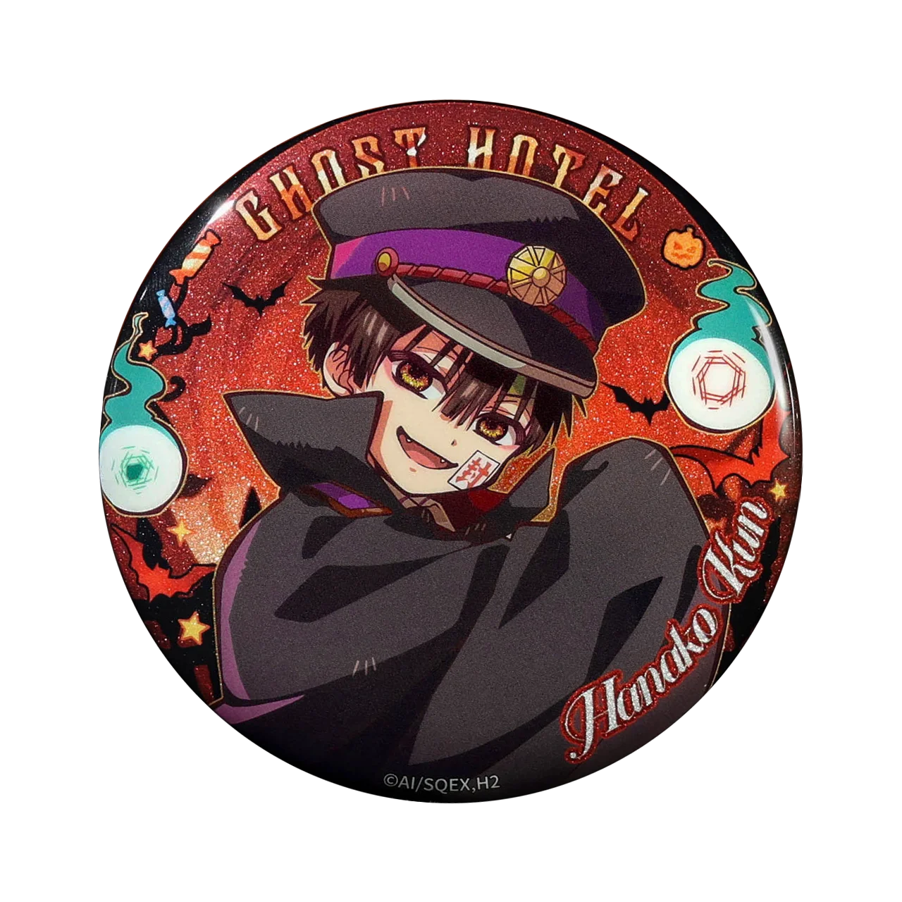 58mm Anime After-school Hanako-kun‌ Hyuga Natsuhiko‌ Nanamine Sakura Cosplay COSTUME Badge Pin SPTE Tinplate Brooch﻿ Gilf