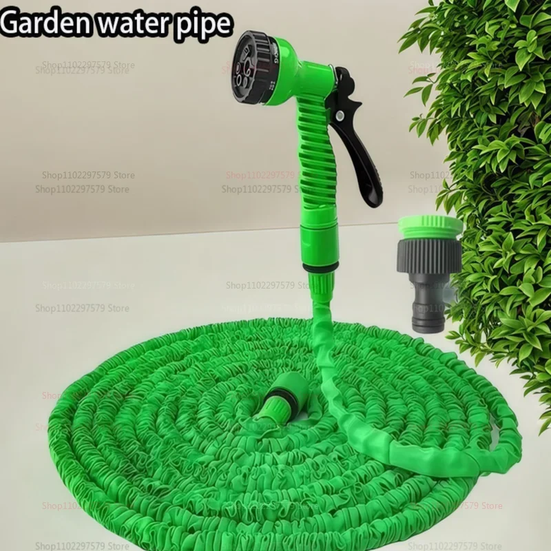Retractable Magic Hose High Pressure Car Wash Water Gun Garden Watering Hose Home Outdoor Cleaning Tool for Cars Gardens view 2