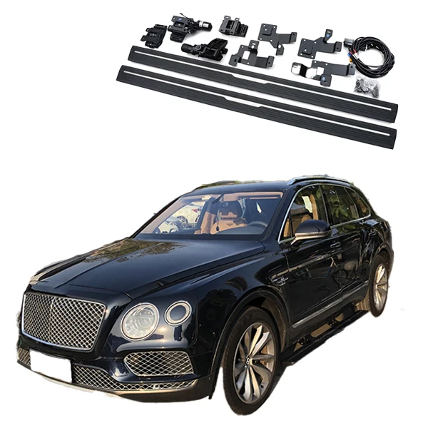 

Электрическая боковая ступенька TUCCI для Bentayga 2018, боковая планка с электроприводом, алюминиевая автоматическая подножка