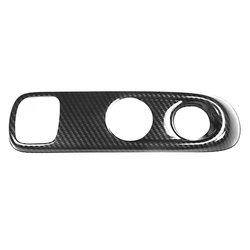Carbon Fiber Gear Shift Frame Cover Trim for Smart 451 Fortwo