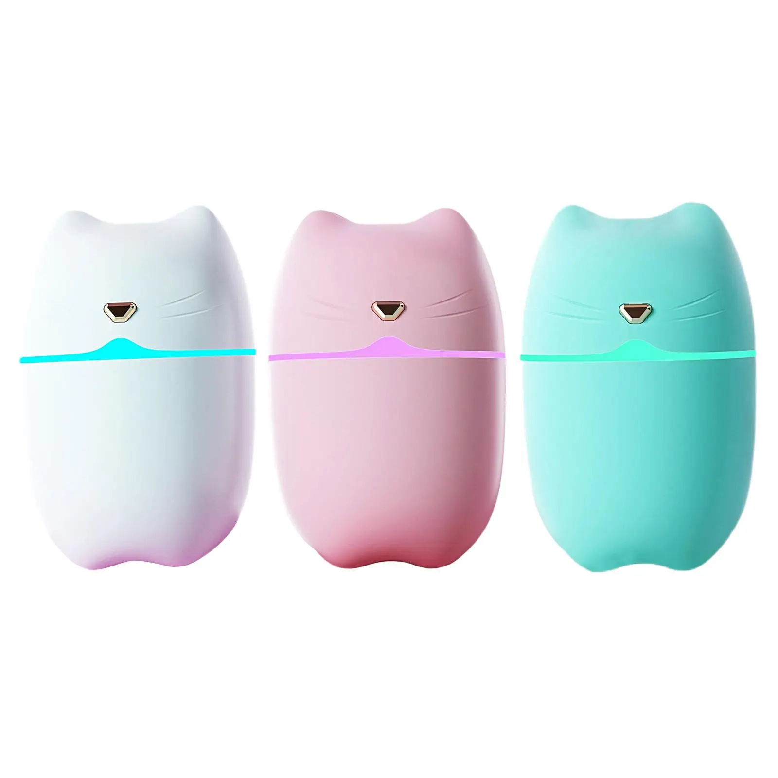 Desktop Cat Design Portable Air Humidifier Aroma Diffuser, for Home Kids Bedroom