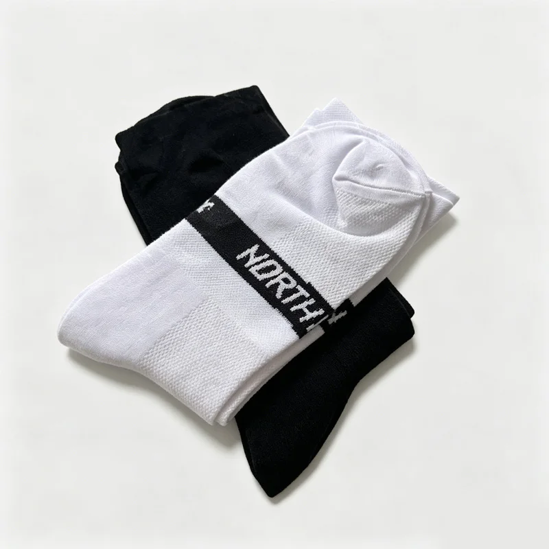 1 Pair Funny embroidery Thumbs Up point Praise Socks Soft Breathable Casual Daily Mid Calf Socks For Men Women Daily Wear view 5