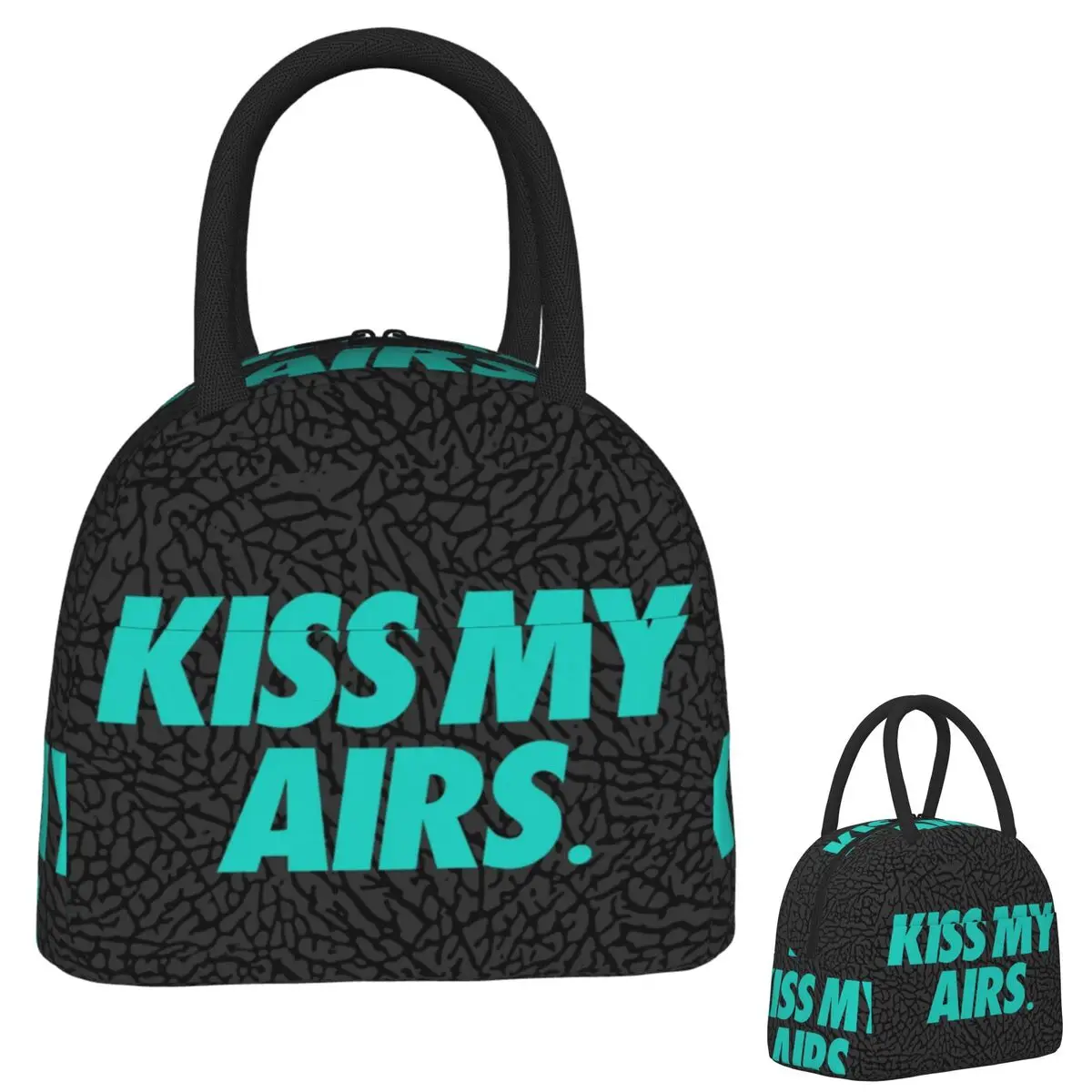 

Изолированная сумка для обеда KISS MY AIRS для женщин и детей, герметичные коробки для еды, термосумка для ланча