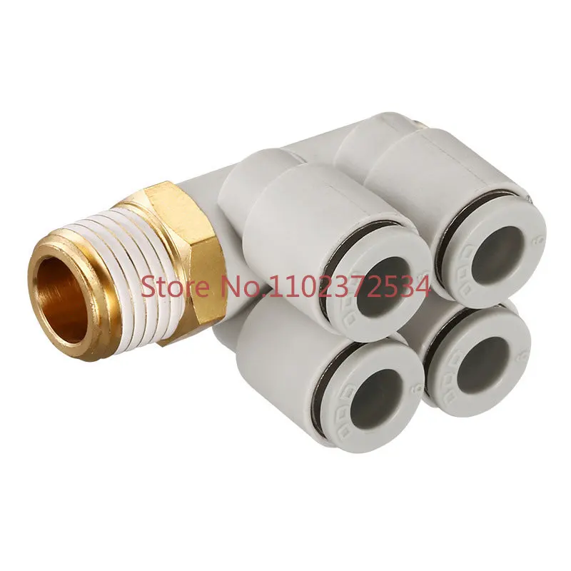 10 pieces KQ2ZD04-06-08-10-12-M5-01S-02S-03S-04S-06S Quick Coupling