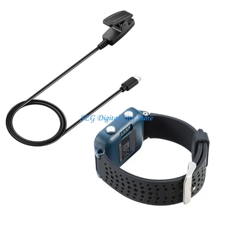 

U75B USB Clip Cradle Cable Charging Line Cord for Forerunner35/645 Smartwatches