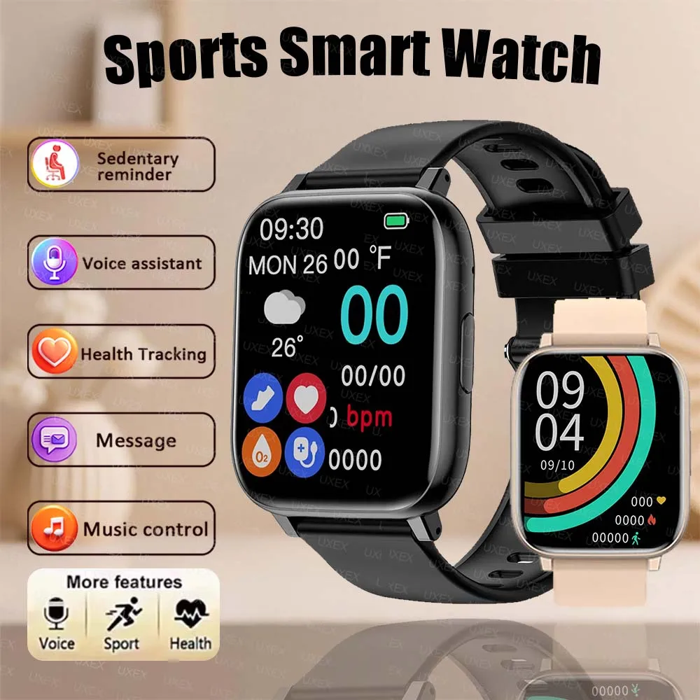 

New Sport Smart Watch GPS Tracker Men Women Business Smartwatch Bluetooth Phone Call Diy Watches Faces Heart Rate Bands New 2026
