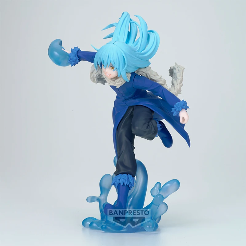 BANPRESTO-Figura Anime de Ação Rimuru Tempest, Aquela Vez Que Eu Reencarnei como um Lodo, Original Genuíno, Ornamento Colecionável, Presente