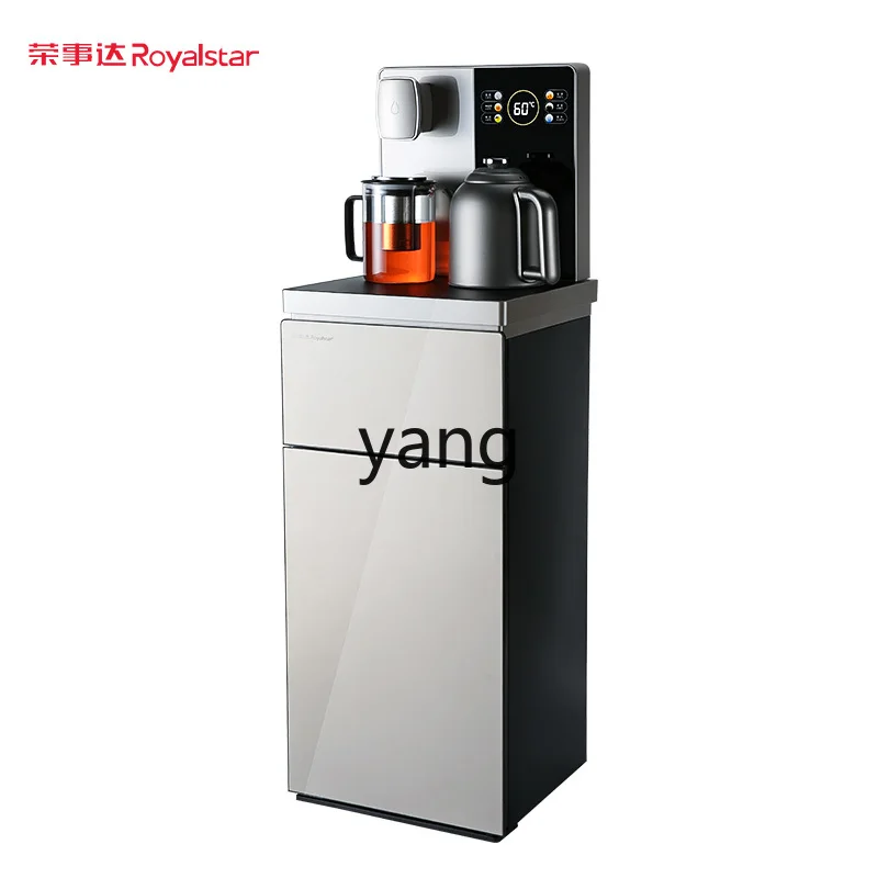 Lcx pure titanium water dispenser intelligent voice lower bucket tea bar machine light luxury tea bar